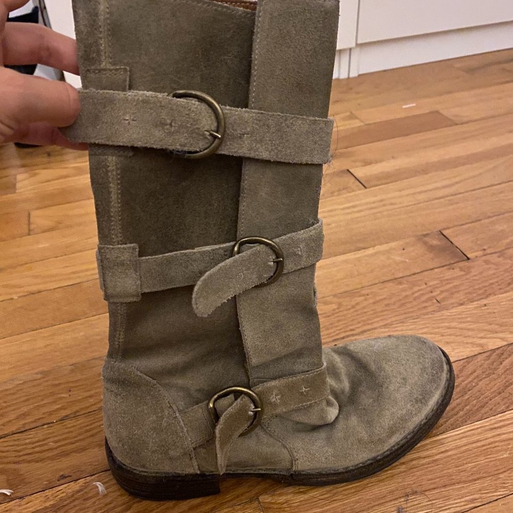 Fiorentini + Baker Buckle Boots (barely worn)